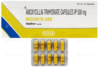 Moxinta 500 Capsule 10
