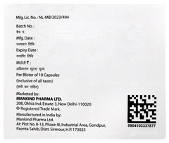 Mycept 250 Capsule 10 Mycept 250 Capsule 10