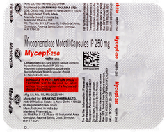 Mycept 250 Capsule 10 Mycept 250 Capsule 10