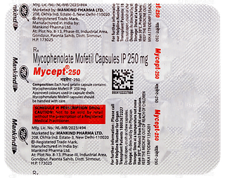 Mycept 250 Capsule 10
