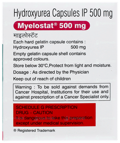 Myelostat 500mg Capsule 10 Myelostat 500mg Capsule 10
