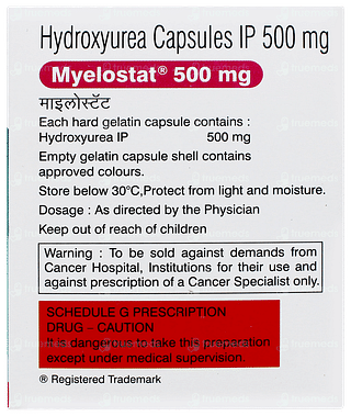 Myelostat 500mg Capsule 10