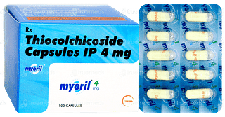 Myoril 4mg Capsule 10