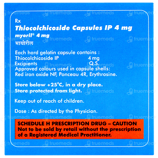 Myoril 4mg Capsule 10