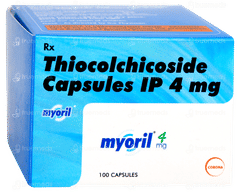Myoril 4mg Capsule 10