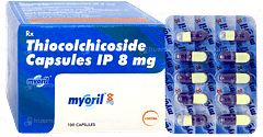 Myoril 8mg Capsule 10