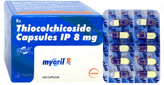 Myoril 8mg Capsule 10