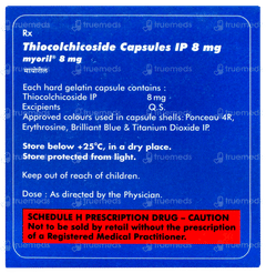 Myoril 8mg Capsule 10