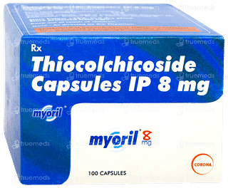 Myoril 8mg Capsule 10