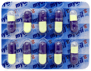 Myoril 8mg Capsule 10