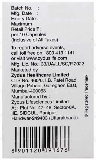 Naturogest 100 Capsule 10