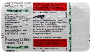 Naturogest 100 Capsule 10