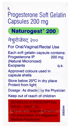 Naturogest 200 Capsule 10