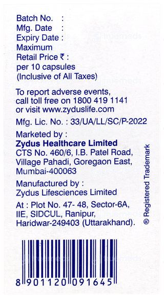 Naturogest 200 Capsule 10