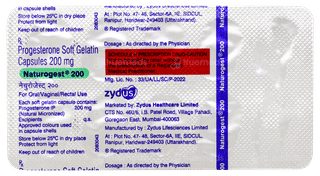Naturogest 200 Capsule 10