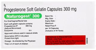 Naturogest 300 Capsule 10