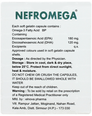 Nefromega Capsule 10