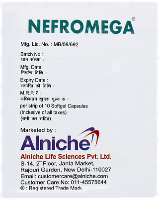 Nefromega Capsule 10