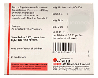 Neogest 400 Mg Capsule 10