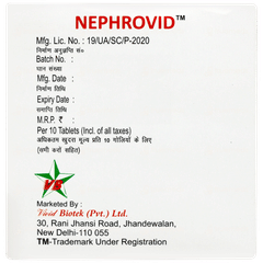 Nephrovid Tablet 10 Nephrovid Tablet 10