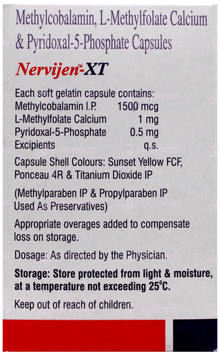 Nervijen Xt Capsule 10