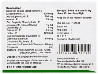 Neuractin Forte Tablet 10