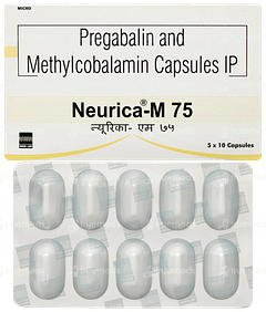 Neurica M 75 Capsule 10 Neurica M 75 Capsule 10