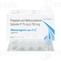 Neuroprime Pg 75 Mg/750mcg Capsule 10 Neuroprime Pg 75 Mg/750mcg Capsule 10