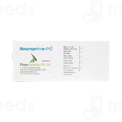 Neuroprime Pg 75 Mg/750mcg Capsule 10 Neuroprime Pg 75 Mg/750mcg Capsule 10