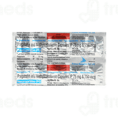 Neuroprime Pg 75 Mg/750mcg Capsule 10 Neuroprime Pg 75 Mg/750mcg Capsule 10