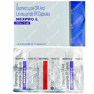 Nexpro L 75/40 MG Capsule Er 10