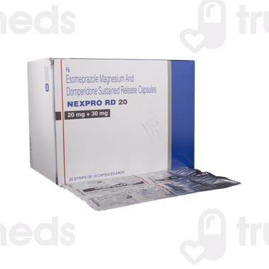 Nix Pro Rd Nexpro RD 20 Capsule: Uses, Side Effects, Price & Substitutes