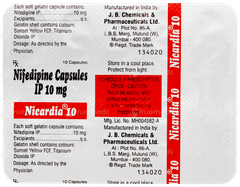Nicardia 10 Capsule 10 Nicardia 10 Capsule 10
