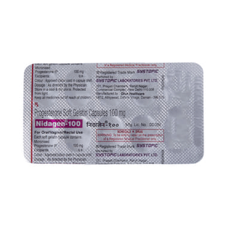 Nidagen 100 Capsule 10