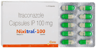 Nixitral 100 Capsule 10