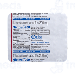 Nixitral 200 Capsule 10 Nixitral 200 Capsule 10