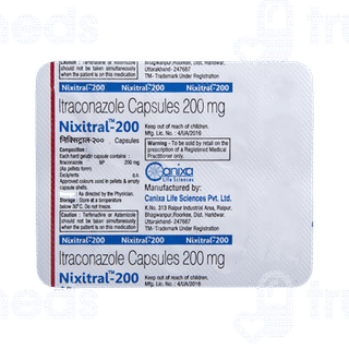 Nixitral 200 Capsule 10