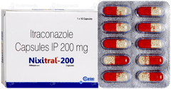 Nixitral 200 Capsule 10