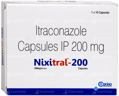 Nixitral 200 Capsule 10 Nixitral 200 Capsule 10