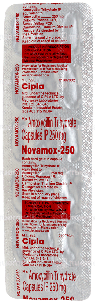 Novamox 250 Capsule 15