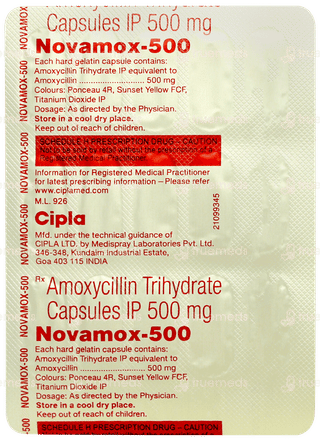 Novamox 500 Capsule 15