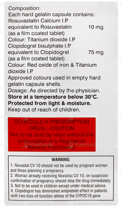 Novastat Cv 10 Capsule 15 Novastat Cv 10 Capsule 15