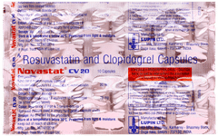 नोवास्टैट सीवी 20 कैप्सूल 10 नोवास्टैट सीवी 20 कैप्सूल 10