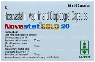 Novastat Gold 20 Capsule 10