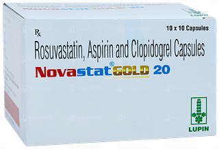 Novastat Gold 20 Capsule 10