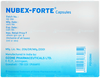 Nubex Forte Capsule 10