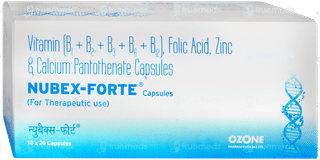 Nubex Forte Capsule 10