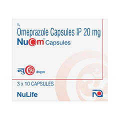 Nuom 20 Mg Capsule 10