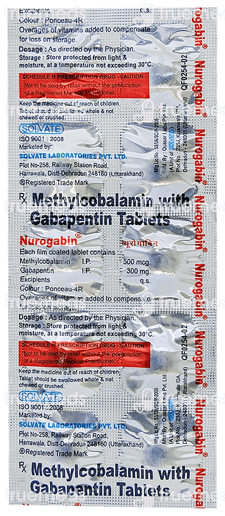Nurogabin Tablet 10