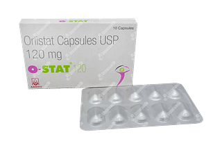 O Stat 120 MG Capsule 10